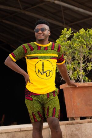 ensemble t-shirt & short(wax)