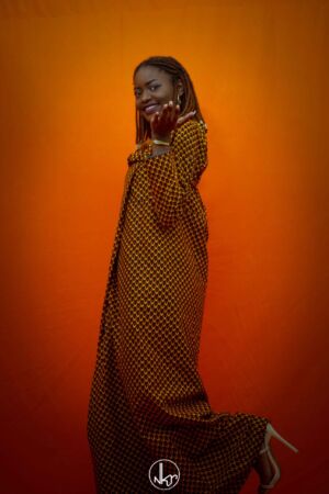 Salava fleure orange-1