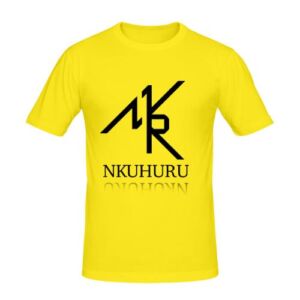 T-shirt classique jaune unique