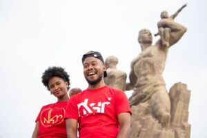 T-shirts classique urbain rouge