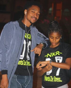 T-shirt Hantsi Ze Stresse noir