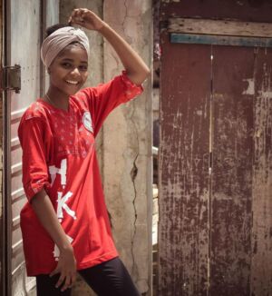 T-shirt shihatru rouge-1