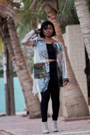 Manteau ema motifs kaki militaire-1