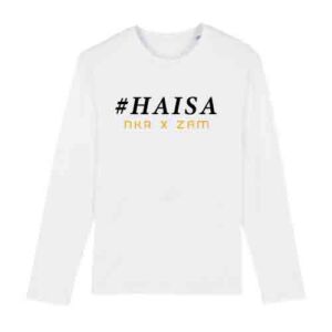 longue manche haisa nkr x zam blanc