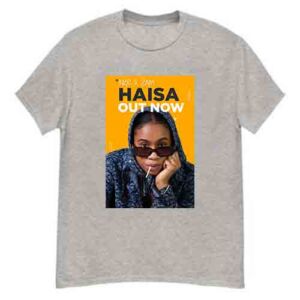 t-shirt haisa gris