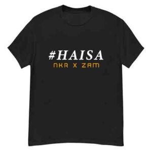 t-shirt haisa nkr zam noire