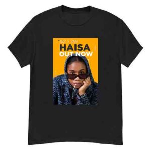t-shirt haisa noir