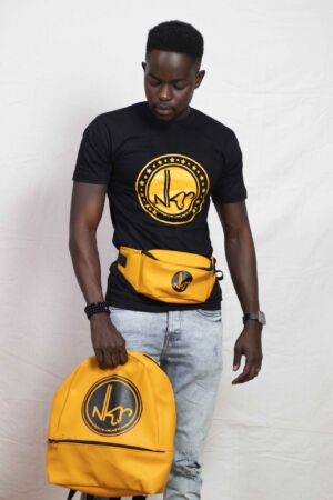 Sac a dos + banane assortie jaune