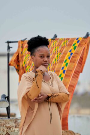 Manchon couvre bras marron-1