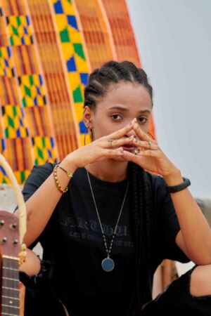 T-shirt lets change the street noir-1