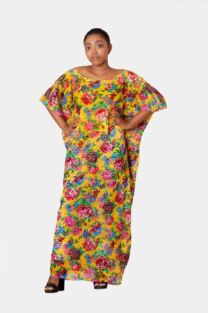 Grand boubou fleuri-1
