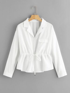 Chemise rysimane manches long blanc