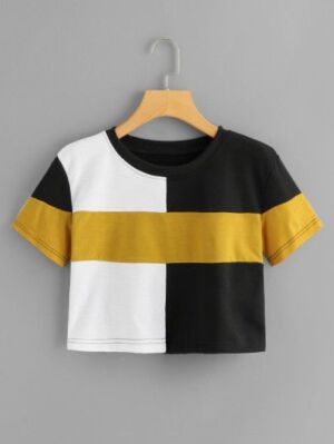 Crop tee colores jonb