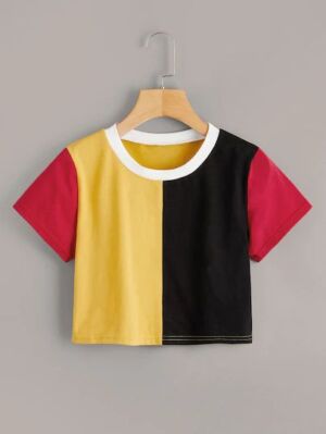 Crop tee colores rjbn