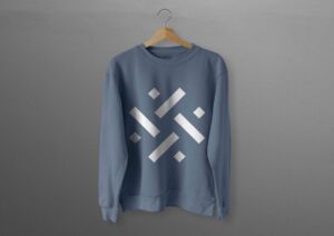 Sweatshirt nun classique bleu