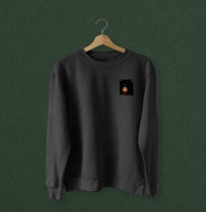 Sweatshirt gandile simple noir