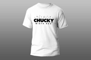 T-shirt chucky mista res classique blanc