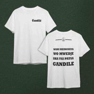T-shirt gandile simple blanc