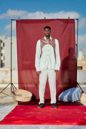 Harnais en cuire classique marron-1