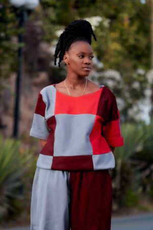 Ensemble dame carreau-1