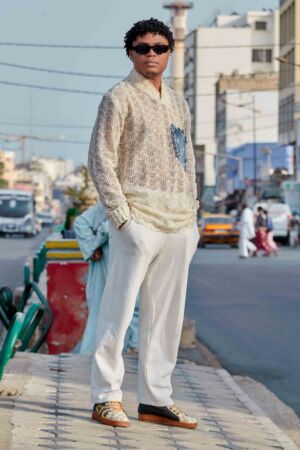 T-shirt upcyle en rideau-1